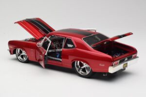 Chevrolet Nova SS Coupe Rot Maisto 1:18 31083-M1 Druckguss — Bild 5 von 8