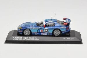 Chrysler Viper GTS-R #52 S. Belloc / F. Cochet / T. Treluyer 24 Hours of Le Mans 2002 Minichamps 1:43 499921452 Druckguss