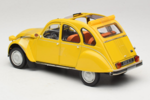 Citroen 2CV 6 Club Mimosa Yellow Norev 1:18 181496 Druckguss — Bild 5 von 6