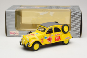 Citroen 2CV Rally Gelb Maisto 1:18 56032 Druckguss — Bild 6 von 6