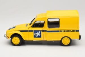 Citroen Acadiane Michelin Gelb Solido 1:18 S1800406 Druckguss — Bild 3 von 6