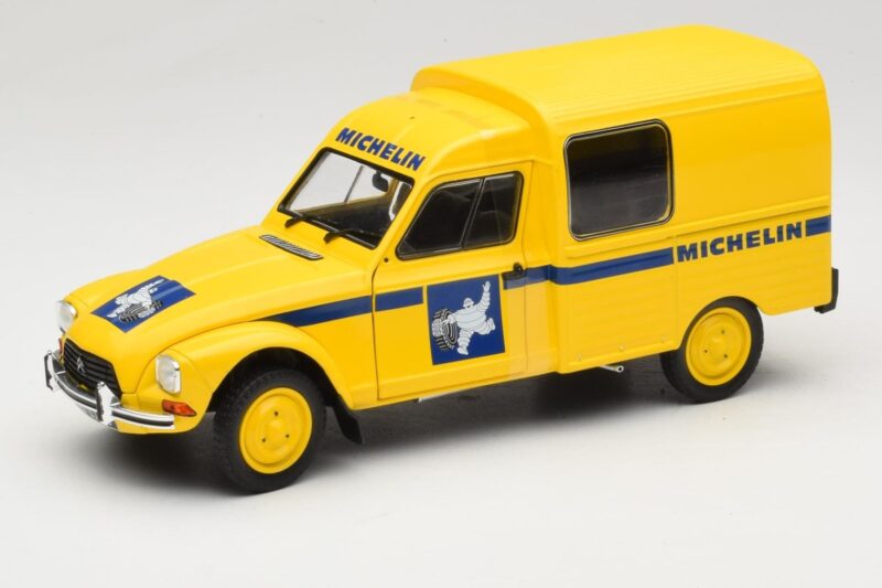 Citroen Acadiane Michelin Gelb Solido 1:18 S1800406 Druckguss