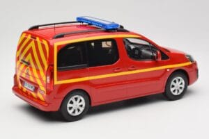 Citroen Berlingo II Pompiers Rot Norev 1:18 181641 Druckguss — Bild 2 von 6