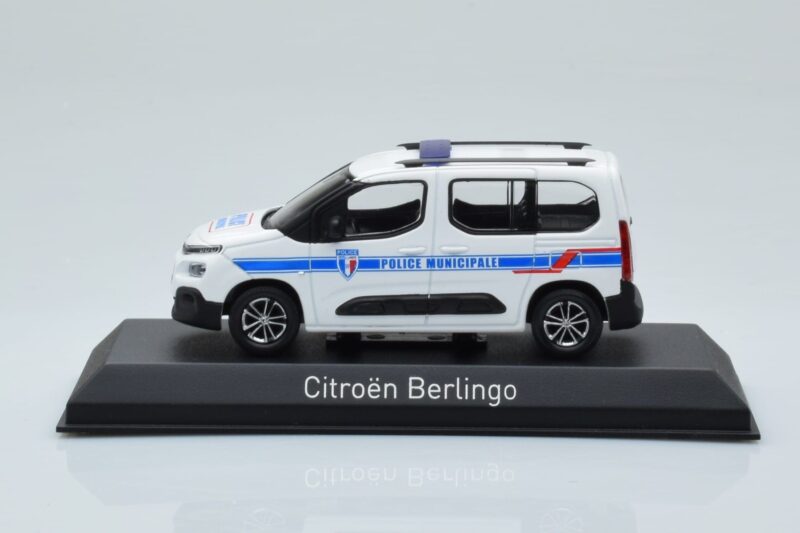 Citroen Berlingo Police Municipale v1 Weiß Blau Norev 1:43 155767 Druckguss