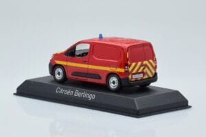 Citroen Berlingo Van Sapeurs Pompiers Rot Norev 1:43 155772 Druckguss — Bild 3 von 4