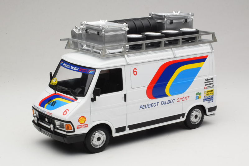 Citroen C35 Peugeot Talbot Sport Assistance 1985 IXO 1:18 18RMC019X Druckguss