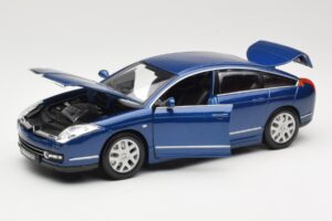 Citroen C6 Blau Bburago 1:18 18-12073 Druckguss — Bild 2 von 8