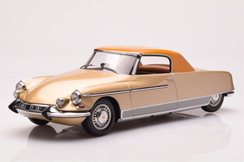 Citroen DS 19 Le Dandy Beige und Braun Norev 1:18 181741 Druckguss
