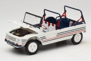 Citroen Mehari Blau Weiß Rot Norev 1:18 181805 Druckguss — Bild 2 von 7