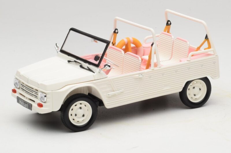 Citroen Mehari Eden Sorbet Weiß und Rosa Norev 1:18 181804 Druckguss
