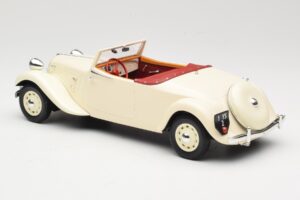 Citroen Traction Avant 11B Cabriolet Creme Norev 1:18 181440 Druckguss — Bild 5 von 6