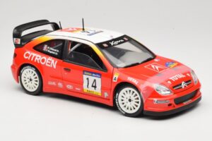 Citroen Xsara T4 WRC #14 P. Bugalski / J-P. Chiaroni WRC 2001 Solido 1:18 9021 Druckguss — Bild 6 von 8