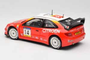 Citroen Xsara T4 WRC #14 P. Bugalski / J-P. Chiaroni WRC 2001 Solido 1:18 9021 Druckguss — Bild 7 von 8