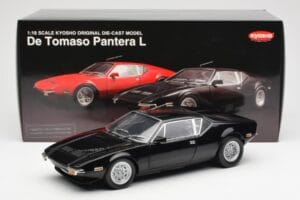 De Tomaso Pantera Schwarz Kyosho 1:18 08851BK Druckguss — Bild 8 von 8