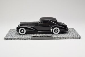 Delage D8-120 Cabriolet Schwarz Minichamps 1:18 107115131 Druckguss — Bild 3 von 6