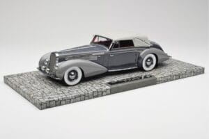 Delage D8 120 Cabriolet Grau & Dunkelgrau Minichamps 1:18 107115134 Druckguss