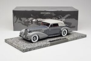 Delage D8 120 Cabriolet Grau & Dunkelgrau Minichamps 1:18 107115134 Druckguss — Bild 6 von 6