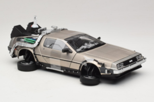 DeLorean DMC-12 Back to the Future Time Machine Sun Star 1:18 2710 Druckguss — Bild 4 von 6