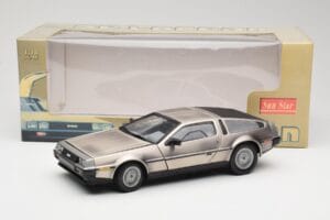 DeLorean DMC-12 LK Silber Sun Star 1:18 2701 Druckguss — Bild 8 von 8
