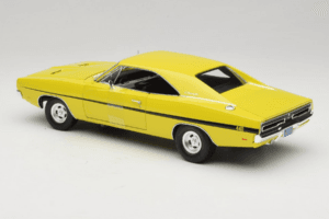 Dodge Charger R/T Gelb Dirty Mary Crazy Larry Auto World 1:18 AWSS101/06 Druckguss — Bild 7 von 8
