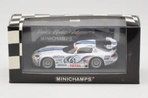Dodge Viper GTS-R #61 Team Oreca S. Ayari / P. Gache 24 Hours of Le Mans 1997 Minichamps 1:43 430971461 Druckguss — Bild 4 von 4