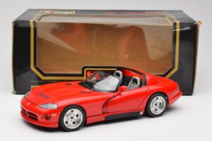 Dodge Viper RT/10 Rot Limitierte Auflage Bburago 1:18 3025 Druckguss — Bild 8 von 8