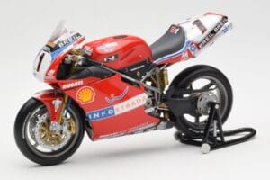 Ducati 998R WSB #1 T. Bayliss Ducati Infostrada 2002 Minichamps 1:12 122021201 Druckguss — Bild 2 von 6