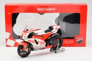 Ducati Desmosedici GP11 #8 H. Barbera Ducati MotoGP Team MotoGP 2011 Minichamps 1:12 123110008 Druckguss — Bild 6 von 6