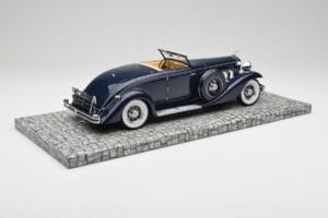 Duesenberg SJN Convertible Coupe Midnight Blue Minichamps 1:18 107150332 Druckguss — Bild 2 von 6