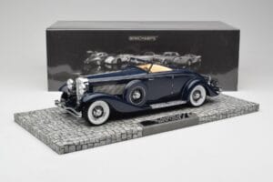 Duesenberg SJN Convertible Coupe Midnight Blue Minichamps 1:18 107150332 Druckguss — Bild 6 von 6