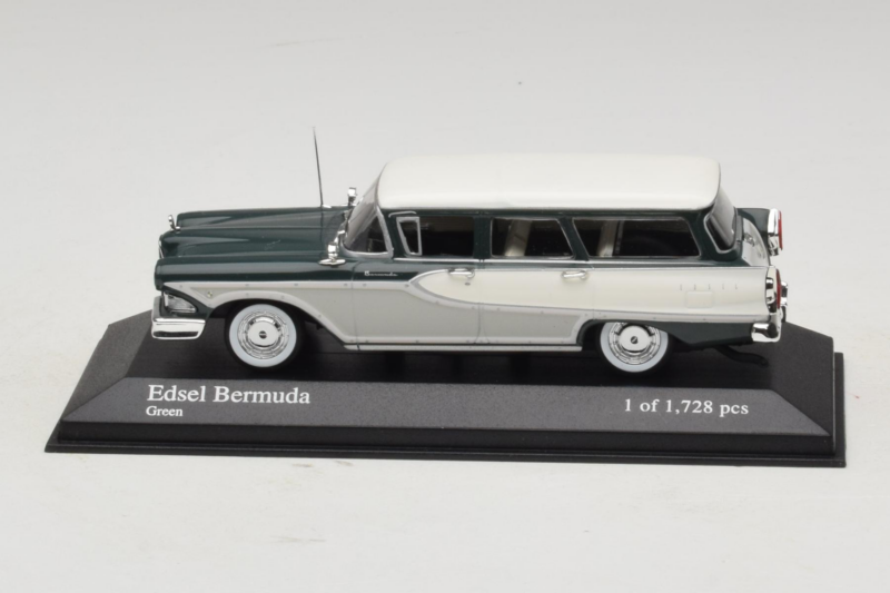 Edsel Bermuda Station Wagon Grün Minichamps 1:43 400082011 Druckguss