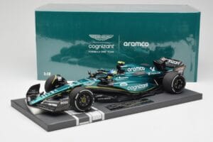 Aston Martin AMR23 #14 F. Alonso 3rd Place Saudi Arabian GP 2023 Minichamps 1:18 117230214 Druckguss — Bild 7 von 7