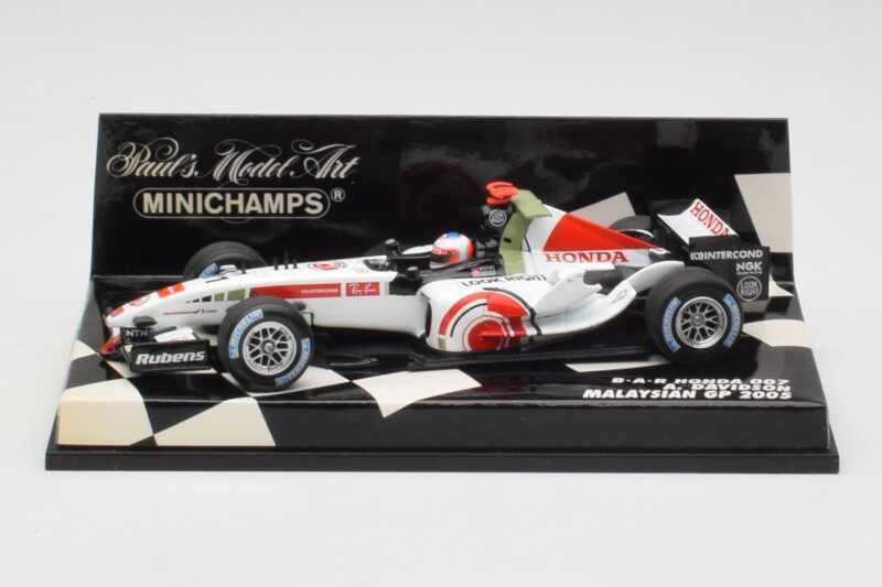 BAR Honda 007 A. Davidson Malaysian GP 2005 Minichamps 1:43 400050104 Druckguss