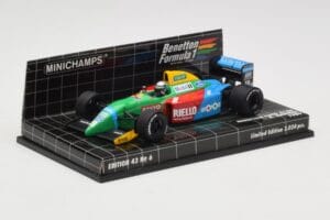 Benetton Ford B188 #19 A. Nannini Race Car 1988 Minichamps 1:43 400890119 Druckguss — Bild 2 von 4