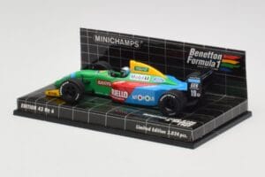 Benetton Ford B188 #19 A. Nannini Race Car 1988 Minichamps 1:43 400890119 Druckguss — Bild 3 von 4