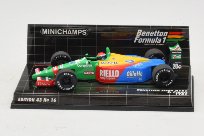 Benetton B189 Ford E. Pirro F1 1989 Minichamps 1:43 400890020 Druckguss