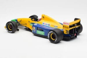 Benetton Ford B191B #20 M. Brundle F1 Early Season 1992 Minichamps 1:18 100920120 Druckguss — Bild 5 von 6