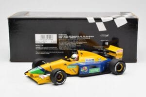 Benetton Ford B191B #20 M. Brundle F1 Early Season 1992 Minichamps 1:18 100920120 Druckguss — Bild 6 von 6