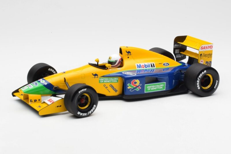 Benetton Ford B191B #20 M. Brundle F1 Early Season 1992 Minichamps 1:18 100920120 Druckguss