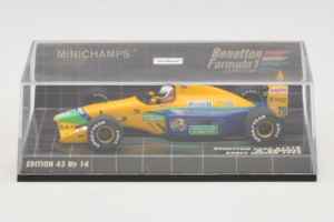 Benetton B191B Ford #20 M. Brundle Early Season F1 1992 Minichamps 1:43 400920120 Druckguss — Bild 4 von 5