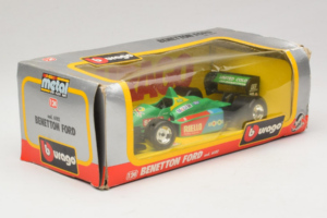 Benetton B190 Ford #20 N. Piquet F1 1990 Bburago 1:24 6102 Druckguss — Bild 2 von 3