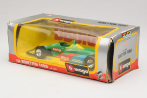 Benetton B190 Ford #20 N. Piquet F1 1990 Bburago 1:24 6102 Druckguss — Bild 3 von 3