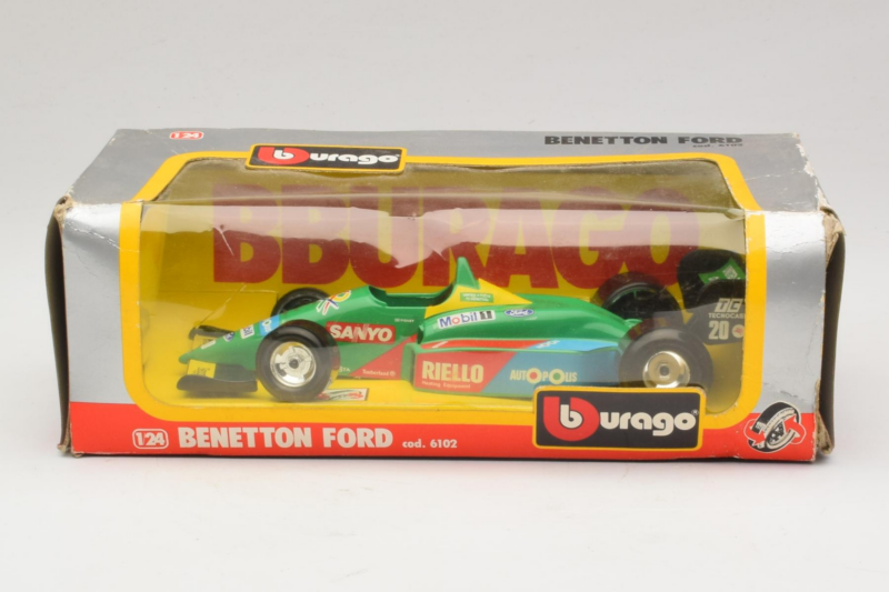 Benetton B190 Ford #20 N. Piquet F1 1990 Bburago 1:24 6102 Druckguss