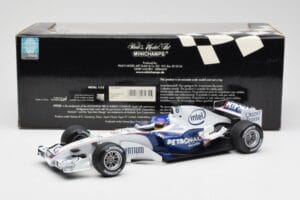 BMW Sauber F1.06 #17 J. Villeneuve F1 2006 Minichamps 1:18 100060017 Druckguss — Bild 6 von 6