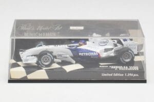 BMW Sauber F1.06 J. Villeneuve Showcar F1 2006 Minichamps 1:43 400060087 Druckguss — Bild 4 von 5