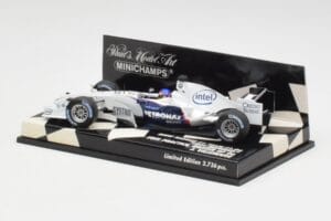 BMW Sauber F1.06 J. Villeneuve Wedding Edition F1 2006 Minichamps 1:43 400060117 Druckguss — Bild 2 von 5