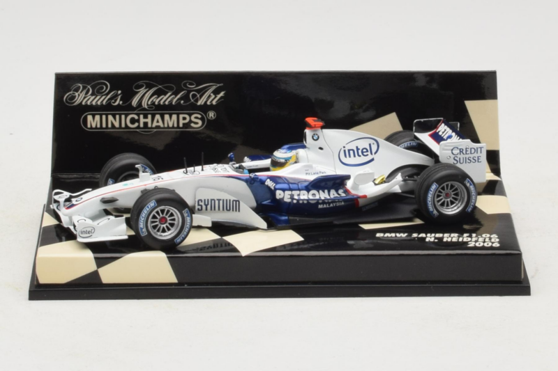 BMW Sauber F1.06 #16 N. Heidfeld BMW Sauber F1 Team 2006 Minichamps 1:43 400060016 Druckguss