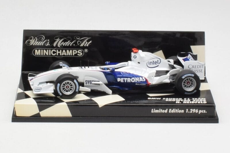 BMW Sauber F1.06 #16 N. Heidfeld F1 2006 Minichamps 1:43 400060086 Druckguss