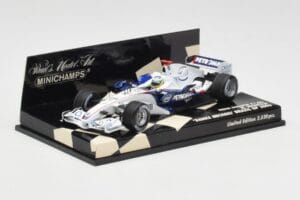 BMW Sauber F1.06 #16 N. Heidfeld Brazilian GP 2006 Minichamps 1:43 400060316 Druckguss — Bild 2 von 5