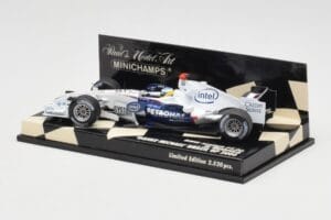 BMW Sauber F1.06 #16 N. Heidfeld Brazilian GP 2006 Minichamps 1:43 400060316 Druckguss — Bild 3 von 5